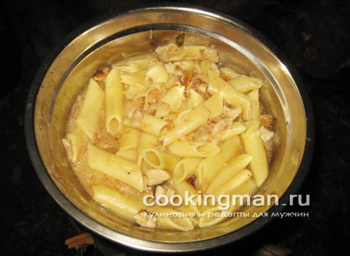 макарони з тушонкою фото